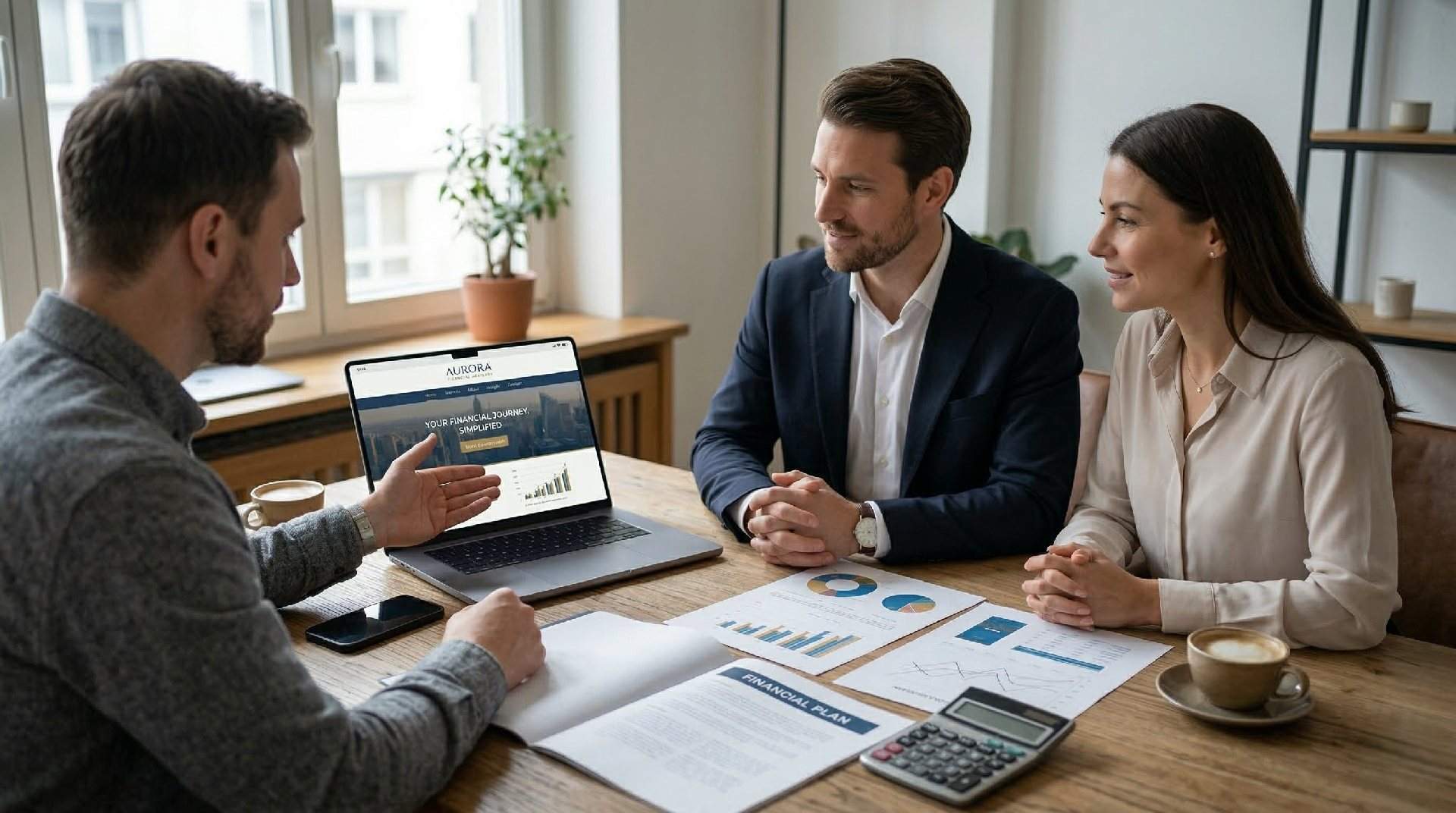 Tvorba webu web pro finanční poradce