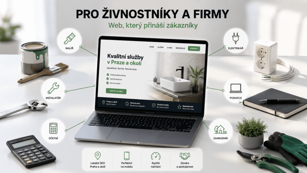 Produktové internetové stránky