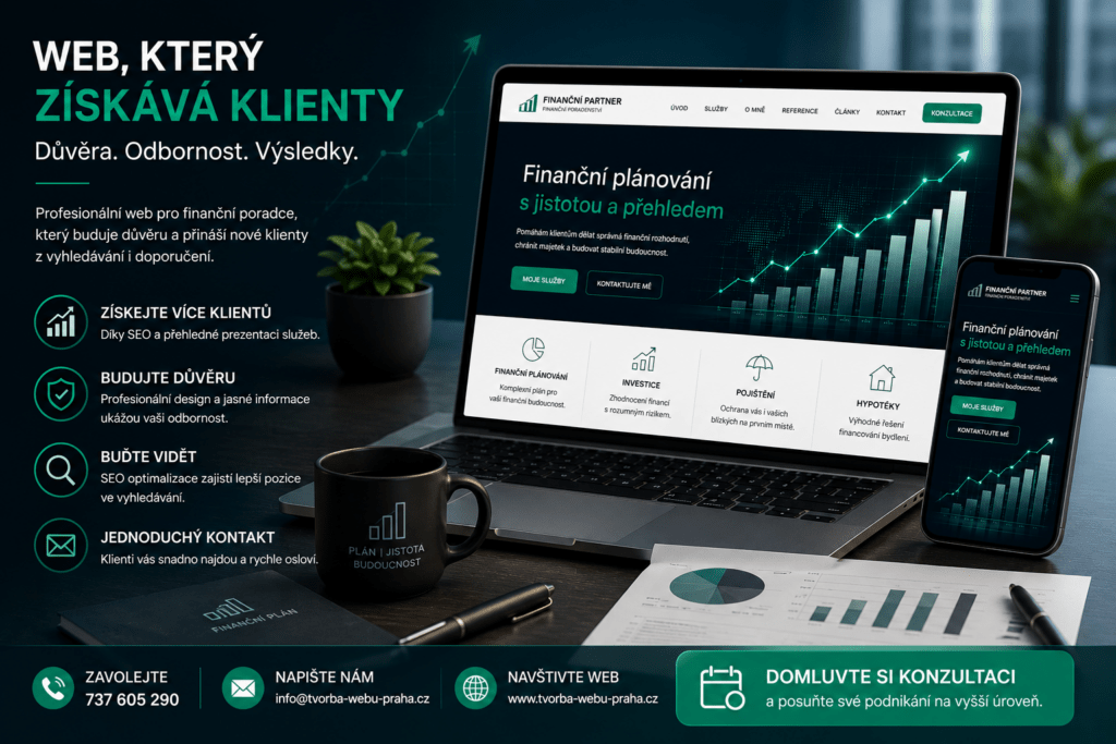 poptávkový web pro finanční poradce