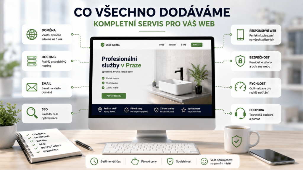 Produktové weby na klíč