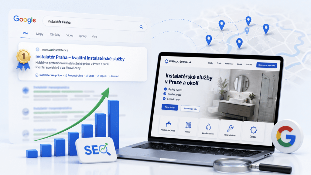 tvorba webu SEO web pro podnikatele živnostínky OSVČ
