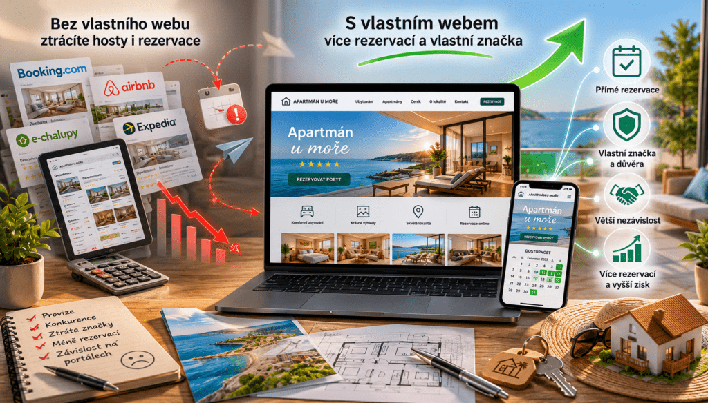 tvorba webu pro ubytování