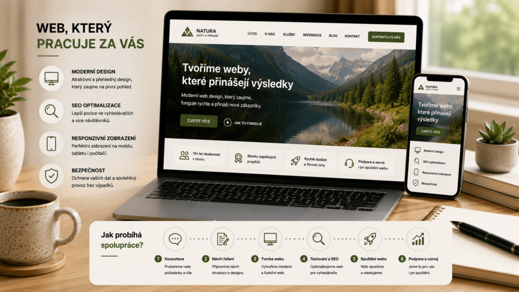 web na klíč - tvorba webu levně
