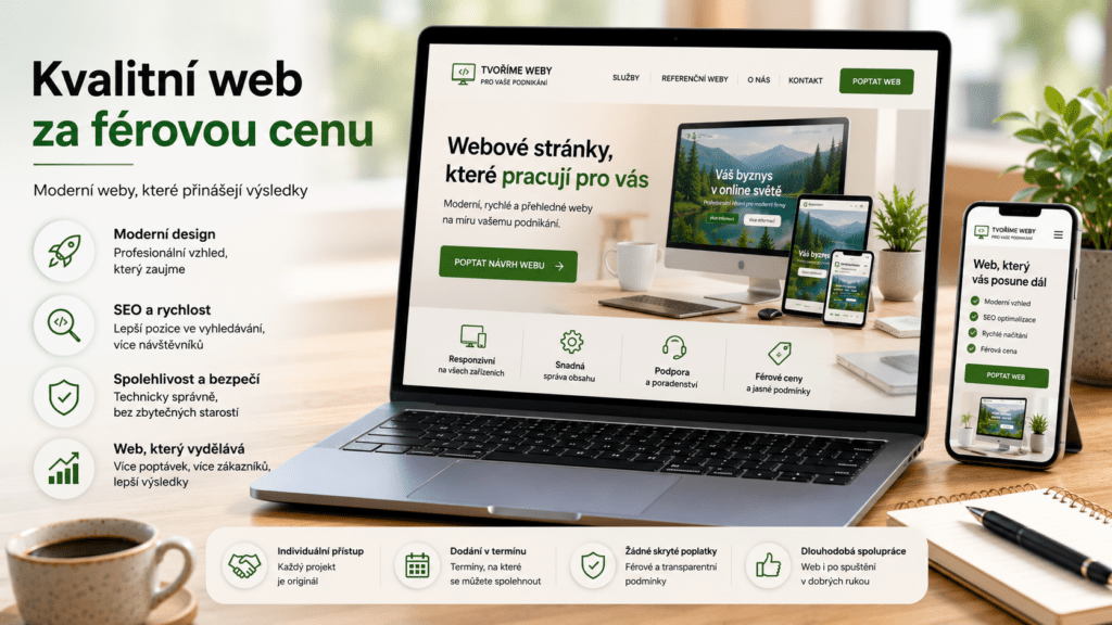 web pro penzion na míru