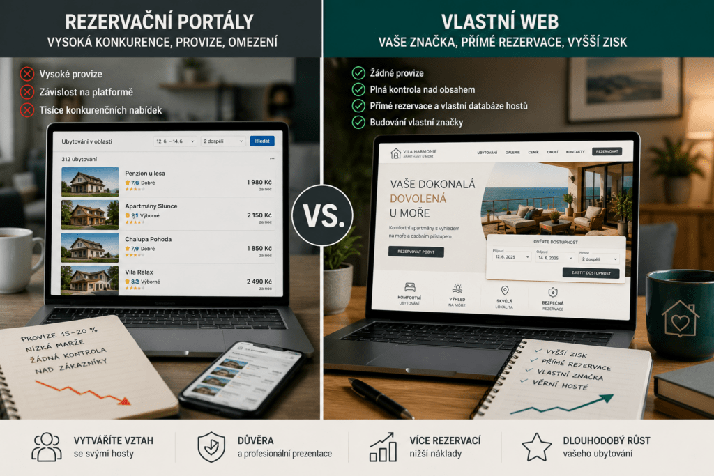 webovky pro penziony