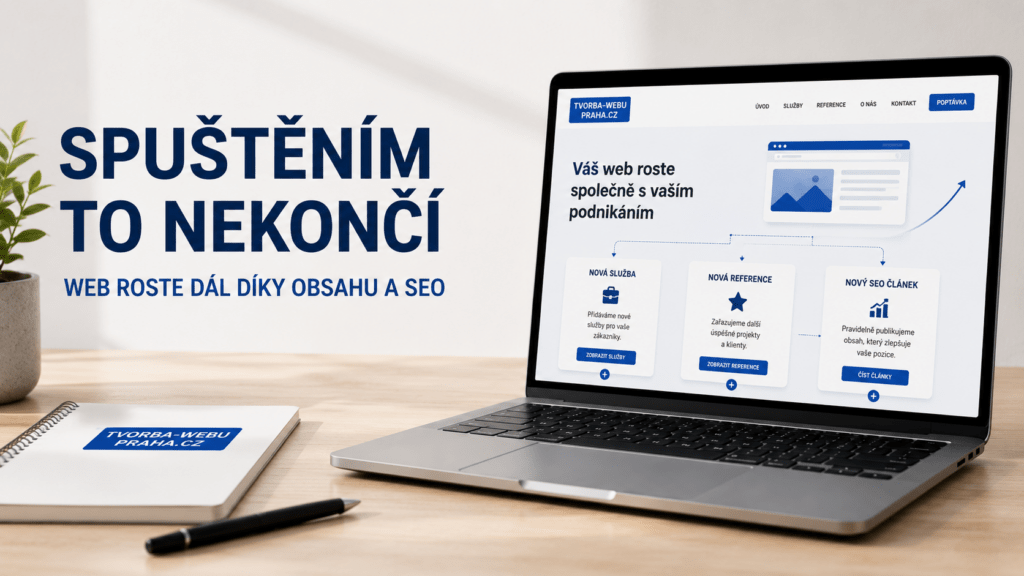 tvorba webu dlouhodobá správa webu