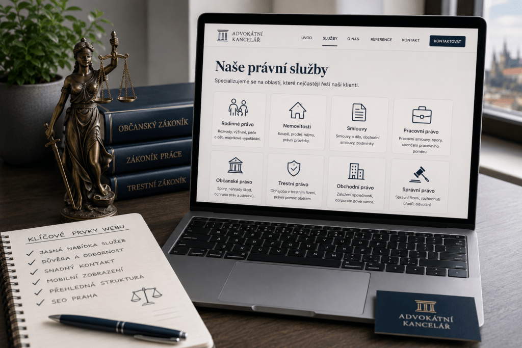 web pro právníky v Praze web pro právníky v Praze