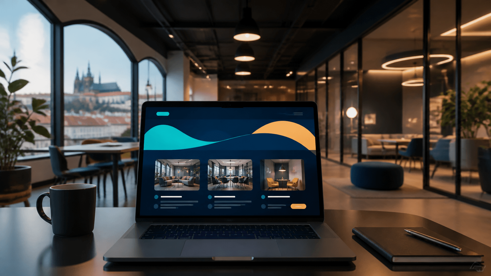 Web pro coworkingová centra Praha