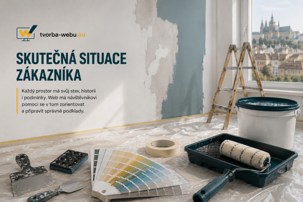 internetové stránky pro malíře pokojů Praha