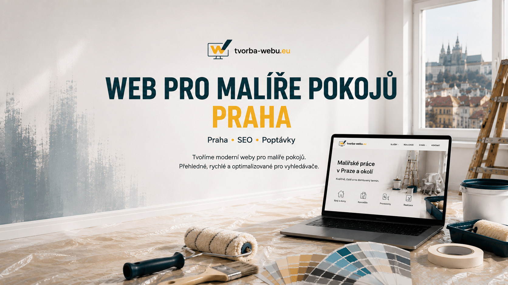 webovky pro malíře pokojů Praha